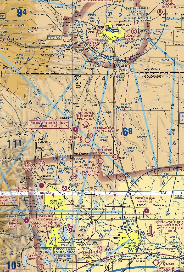 Air Chart of OCGP Area