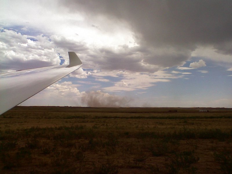 Downburst near OCGP