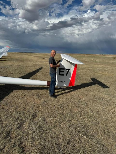 Jacek after his great flight, June 2024